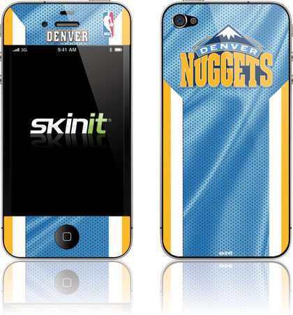 Skinit Protective Skin for iPhone 4/4S - NBA Denver Nuggets