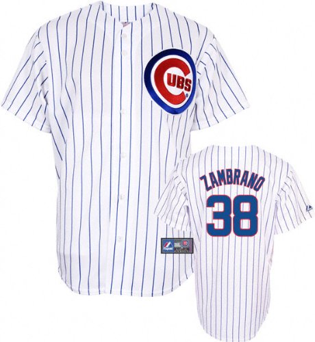 MLB Carlos Zambrano Chicago Cubs Replica Home Jersey (X-Large)