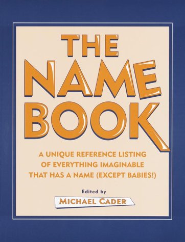 The Name Book under Parenting & Families in The Books Store