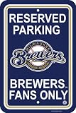 MLB Milwaukee Brewers Parking Sign