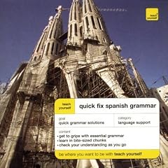 Teach Yourself Quick Fix Spanish Grammar