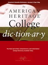The American Heritage College Dictionary, Fourth Edition