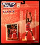LOY VAUGHT / LOS ANGELES CLIPPERS 1997 NBA Starting Lineup Action Figure & Exclusive NBA Collector Trading Card