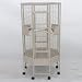 32" Octagonal Bird Cage In Sand Color