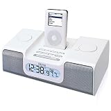 iHome iH5 Clock Radio for iPod (White)