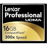 Lexar CF16GB-300-381 16GB Professional Series UDMA Compact Flash 300x Card
