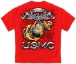USMC Marines-Semper Fidelis - Military T-Shirt