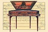 Art Poster, Dulcimer - 27.5 x 18.75