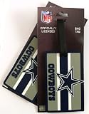 Dallas Cowboys Two Pack Soft Laser Bag Tag