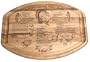 Catskill Craftsmen Grandma's Turkey Wood Cutting Board with Graphics