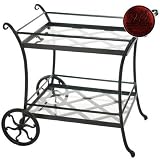 Windham Castings Accessories Tea Cart Frame Only, Black Cherry