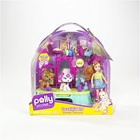 Polly Pocket: Dazzlin' Pets Pirouette Pairs Playset - Lea