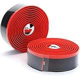 Weanas&reg; Vex Gel SuperSuede Bike Bicycle Handle Bar Tape Wraps with Bar Plugs