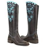 BCBG MAX AZRIA - BCBG Ofra Dark Brown knee-high