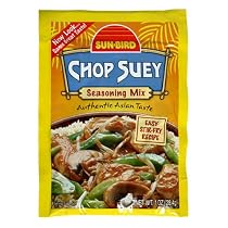 Sun Bird Seasoning Mix, Chop Suey, 1-Ounce Packets (Pack of 24)