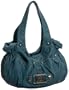 KATHY Van Zeeland Washed Up Tote,Teal,one size