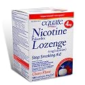 Equate - Nicotine Lozenge 4 mg, Stop Smoking Aid, Cherry Flavor, 108 Lozenges