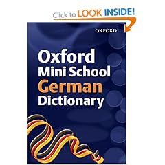 Oxford Mini School German Dictionary (2007 edition)