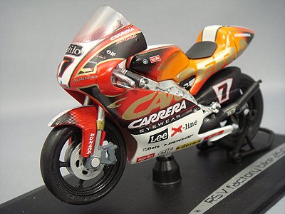 ソリド 1/18 アプリリア RSV 250 モトGP 2004 #7 ランディ.ド.プニエ