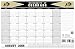 Turner CLC Colorado Buffaloes 2010 Academic Desk Calender, 11 x 17 Inches (8230279)