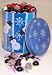Gourmet Food : Scott's Cakes Licorice Bridge Mix in a Blue Snowman Can
