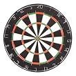 Flock Dartboard & 2 Sets Of Darts