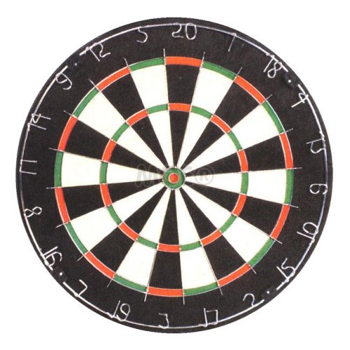 Childrens Toyshop  Toys : Flock Dartboard & 2 Sets Of Darts