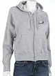 5th & Ocean Philadelphia Eagles Ladies Fleece Long Sleeve Zip Front Hooded Top