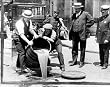 Liquor to the Sewer at Height of Prohibition, New York, 1921 - 16x20 Photographic Print from the Library of Congress Collection