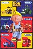 Bob the Builder By Unknown. ART PRINT ON CANVAS with 3/4 inch deep bars. Size: 11 x 17 Inches