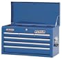 Waterloo PMX2606BU 26-Inch Wide by 12-Inch Deep by 15-1/3-Inch High Blue Chest with 6 Ball Bearing Drawers and Tri Channel Construction