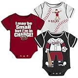 MLB Boys Infant My Team Onesie 3-Piece Set