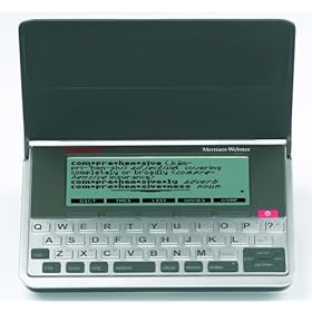 Webster Dictionary and Thesaurus -Franklin MWD-1490 Merriam