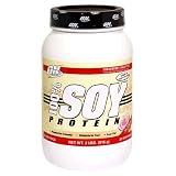 Optimum Nutrition 100% Soy Protein, Strawberry Smoothie, 32-Ounce Tubs (Pack of 2)