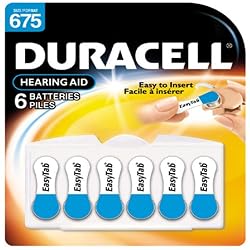 Duracell Size 675 Hearing Aid Batteries - 6-pk.