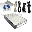 Plumax 3.5" Silver External USB 2.0 + Firewire Hard Drive Enclosure