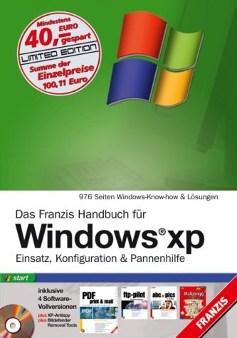 Produkt-Bild: Das Franzis-Handbuch f&uuml;r Windows XP, m. CD-ROM