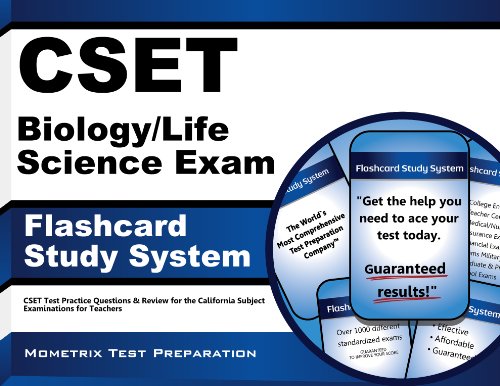 CSET Biology/Life Science Exam Flashcard Study System: CSET Test Practice Questions & Review for the California Subject Examinations for Teachers (Cards)