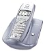 Siemens Gigaset S100 Colour eisblau-metallic, schnurlos Telefon DECT