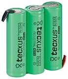 Tecxus NiMh Akku AA mignon (3,6V, 2100mAh)
