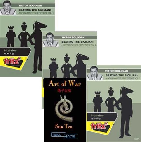 Viktor Bologan: Beating the Sicilian: A Grandmasters Repertoire 3 Volume Set & ChessCentrals Art of War E Book: (4 Item Bundle) 51Z8cEtWDQL Viktor Bologan: Beating the Sicilian: A Grandmasters Repertoire 3 Volume Set & ChessCentrals Art of War E Book: (4 Item Bundle)
