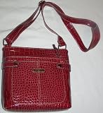 Relic Faux Crocodile Cross Body Handbag
