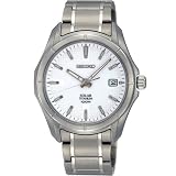 Seiko Men’s SNE139 Titanium Watch