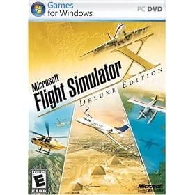 Microsoft Flight Simulator X Deluxe DVD by Microsoft