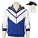 Men's Pokemon Go Trainer Figure Blue Hoodie Team Mystic Instinct Valor Costume