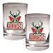 Milwaukee Bucks NBA 2pc Rocks Glass Set