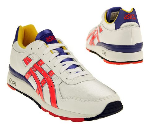 ASICS GT II SNEAKER mit Gel-Sohle Unisex white/hot red 39,5