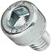 Alloy Steel Socket Cap Screw, Zinc Plated Finish, Internal Hex Drive, Meets DIN 912, 14mm Length, Fully Threaded, M12-1.75 Metric Fine Threads, Imported (Pack of 25)