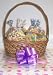 Scott's Cakes Large Easter Garden Dreams Cookie Basket with Handle Bunny Hop Wrapping