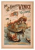 Historic Theater Poster (S), Imre Kiralfys gorgeous production of Venice the bride of the sea Image